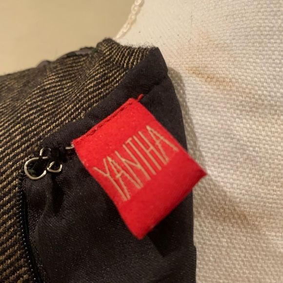 NWT Absolutely gorgeous vintage YANTHA dress. Medium - Picture 7 of 11